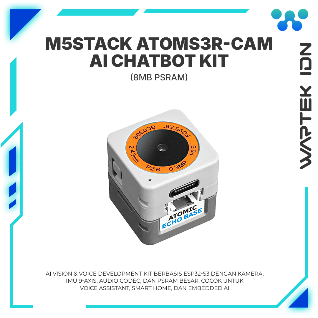 M5Stack AtomS3R-CAM AI Chatbot Kit (8MB PSRAM)
